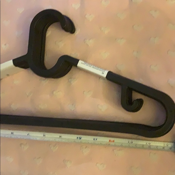 Set of 20 individual IKEA hangers plastic black SPRING CLEAN - Picture 4 of 16